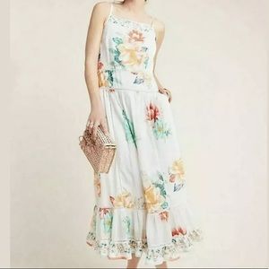 Anthropologie Farm Rio Lantanas Maxi Dress